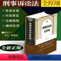 [正版]2023适用 刑事诉讼法全厚细 冯江 钟健生 刑事诉讼法及司法解释汇编 刑诉法法律法规条文 指导案例和常用文书