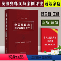 [正版]民法典婚姻家庭编 中华人民共和国民法典释义与案例评注 杨立新 中国民法典条文释义民法典解读法律书籍