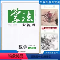 数学 七年级下 [正版]全新2023春季 学法大视野七年级数学下册人教版RJ湖南教育出版社 课前预习课堂探究训练课后提升