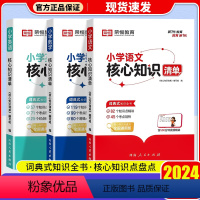 [❤️热卖!全3册]语文+数学+英语 小学通用 [正版]2024小学核心知识清单语文数学英语全国通用小学生一二三四五六年