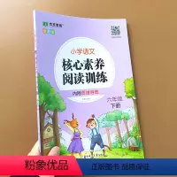 阅读训练 六年级下 [正版]小学语文核心素养阅读训练六年级阅读理解每日一练下册阅读理解专项训练书人教版课外阅读理解强化训