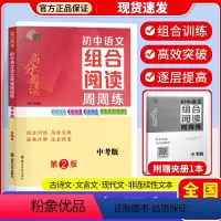 初中语文组合阅读周周练 七年级下 [正版]南大励学高分阅读初中语文组合阅读周周练七八九年级中考下册含参考答案初一二三古诗