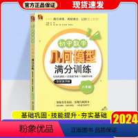 [8年级]数学几何模型满分训练 初中通用 [正版]2024初中数学七年级八年级几何模型满分训练基础巩固练 技能提升练 压