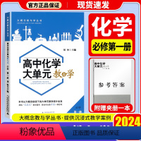 化学 必修第一册 [正版]2024新版 高中化学大单元教与学 必修第一册 高中一年级 单元整体规划教学活动实施课时教学设