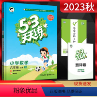 数学 六年级上 [正版]2023秋 53天天练小学数学六年级上册 人教版RJ 五三5.3天天练小学6年级数学上同步课时辅