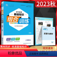 英语 八年级上 [正版]江苏版2023秋通城学典初中英语基础知识组合训练八年级上册译林版YL 初二8年级上学期同步辅导资