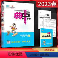 数学 四年级下 [正版]2023春 典中点四年级数学下册人教版RJ 小学4年级数学下教辅资料提优课时作业本四年级数学同步