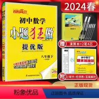 数学 八年级下 [正版]江苏版2024春恩波教育提优版初中数学八年级下册苏科版 初二8年级八下苏教版同步课时作业本基础提