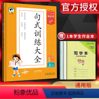 语文 一年级上 [正版]2023秋5.3小学基础练句式训练大全一年级上册语文 通用版 五三小学生1年级上册人教版同步