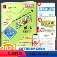 语文 四年级下 [正版]2023新版 孟建平各地期末试卷精选 语文 四年级下册 人教版 小学语文4年级下册单元同步练习册