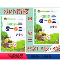 [正版] 共2本 幼小衔接举一反三 识字1 A版+B版 小学一年级学前准备 李济元主编 幼小衔接举一反三识字1