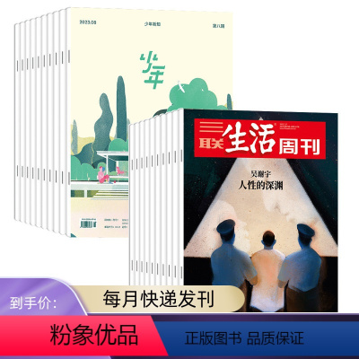 [正版]订阅 共64期三联生活周刊2024年全年订阅(月寄)共52期+少年 2024年订阅(共12期)月刊 三联生活周