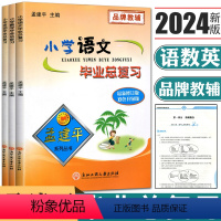 [正版]孟建平小学语文数学英语毕业总复习全3本 语文+数学+英语 小学毕业总复习 小升初小学毕业升学考试语数英小考一号