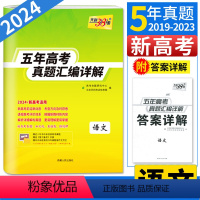 语文 新高考 [正版]新高考2024天利38套2019-2023五年高考真题汇编详解语文 高考必刷题 高考语文专项训练