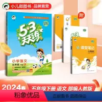 语文人教版 五年级下 [正版]2024春季小儿郎53天天练小学语文五年级下册人教版RJ 五三天天练语文五下 5年级语文作