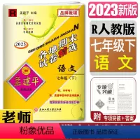 [正版]2023新版孟建平各地期末试卷精选 语文七年级 下人教版7年级下册R初一 复习卷检测试卷各地全真期末统考试卷期