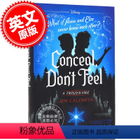 [正版] 冰雪奇缘 被隐藏的双子 迪斯尼扭曲故事集 英文原版 Conceal, Don't Feel: A Twi