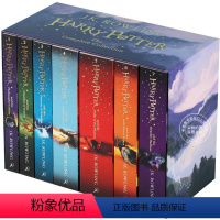 哈利波特1-7盒装 [正版]哈利波特全套英语原版书Harry Potter 1-7套装 进口原版 Complete Co
