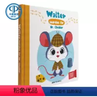 [正版] WALTER SEARCHES FOR MR CHEDDAR翻翻侦探游戏书系列:钱德先生