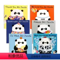 [6册]熊猫先生礼貌故事 6册套装 [正版]Mr Panda manner stories 熊猫先生礼貌故事 英文原版