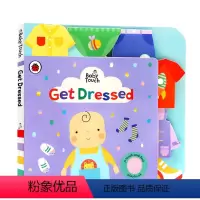 瓢虫错层书:穿衣 [正版]Baby Touch 瓢虫错层书 触摸书 英文原版 进口图书 儿童绘本 低幼图画书 可触摸 推