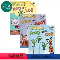 [正版]A Frog and Dog Book #1-3 狗蛙一家亲3册 英文原版 儿童亲子故事绘本初级桥梁书