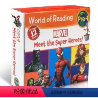 [正版]迪士尼阅读世界 漫威英雄故事12册 英文原版 Marvel Meet the Super Heroes! 3-