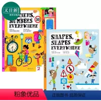 [正版]Sean Longcroft 数字图形无处不在2册 Numbers Shapes Everywhere 数学趣
