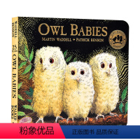 [正版]小猫头鹰纸板书 Owl Babies 猫头鹰宝宝 英文原版绘本 廖彩杏书单 儿童低幼宝宝启蒙入门 Martin