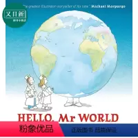 [正版]Hello,Mr World 你好,地球 英文原版 进口原版 3岁到6岁 儿童图画书 气候变化主题 Micha