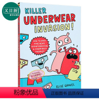 [正版]Elise Gravel Killer Underwear Invasion! 内衣特击队 英文原版 进口图书