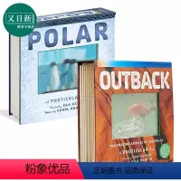[正版]光与影视觉书系列2册 英文原版 A Photicular Book 会动的3D立体图片书 纽约时报书 极地