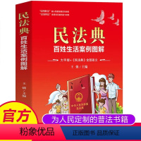 [正版]中华人民共和国民法典百姓生活案例图解大字版法律常识收录社会生活中的常见普遍法律问题典型案例法律知识读物