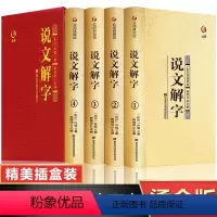 [正版]说文解字原著书籍全套4册 许慎著 图解说文解字精装珍藏版 全注全译版 说文解字540部首今释初中生小学生儿童版