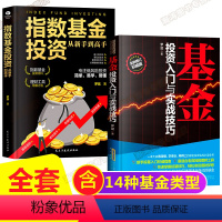 [正版]全套2册个人基金理财书籍全套2册 基金投资入门与实战技巧 指数基金投资指南投资理财书籍入门基础知识自学基金定投