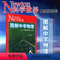 图解中学物理 [正版]Newton科学世界杂志2023年典藏版增刊:图解中学物理 牛顿出版社编/运动气体与热波电与