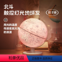 20cm马卡龙粉-公主版 [正版]抖音同款北斗双子座儿童ar地球仪儿童节礼物20cm小号 地理地球仪学生用摆件 送礼发光