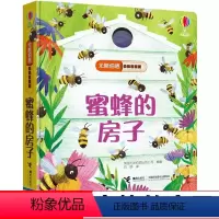 蜜蜂里的房子 [正版]尤斯伯恩偷偷看里面蜜蜂的房子儿童自然科普启蒙认知绘本0-3-6岁宝宝幼儿早教益智书立体书3D翻翻畅