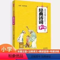 木头马/必背经典诗词120首 小学通用 [正版]木头马小学生必背经典诗词120首全彩注音有声伴读译文赏析小学国学经典诗词