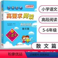 [正版]孟建平小学语文高要求阅读 高段阅读 [散文篇] 5-6年级适用阅读解题技巧 小学生五六年级语文阅读理解专项训练