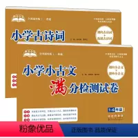 小学2本[古诗词+小古文]满分检测卷 小学通用 [正版]2024助考金卷小升初小古文古诗词真题精选专练详解5五6六年级期