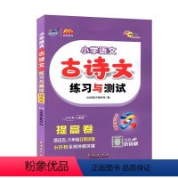 古诗文.提高卷(五六年级适用) 小学通用 [正版]2024新版68所小学语文古诗文练习与测试(提高卷)五5六6年级上册下