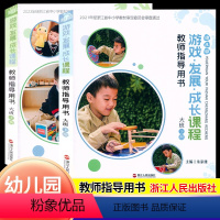 大班套装2本[上册+下册] 幼小衔接 [正版]2024幼儿园游戏发展成长课程教师指导用书小班中班大班上册下册幼儿园教师教