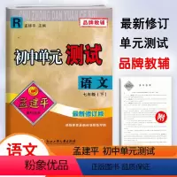 语文.人教版 七年级下 [正版]2024新版孟建平初中单元测试7七年级下册语文人教版测试卷初一7年级下册语文同步练习单元
