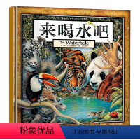 [正版]精装硬壳来喝水吧儿童绘本1一年级2二年级3-8周岁阅读国外获奖经典中英双语解谜图画启蒙早教故事中文英文5图书籍