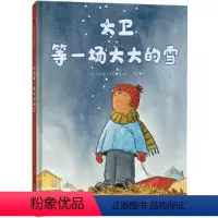 大卫等一场大大的雪 [正版] 大卫等一场大大的雪 精装 16开40页 3-8岁儿童绘本图画书[美]乔纳森本恩 著 陈松