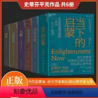 [正版]史蒂芬平克系列6册白板+心智探奇+语言本能:人类语言进化的奥秘+思想本质:语言是洞察人类天性之窗+理性+当下的