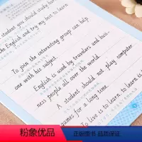 [正版]英语字帖意大利斜体墨点初中生七年级英语作文字帖初中名校作文素材高分作文中考学生提分英文字帖