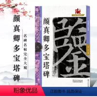 [正版]名碑名帖完全大观6颜真卿多宝塔碑偏旁部首 笔法章法 字帖原碑帖 颜体楷书毛笔入门临摹中国书法教程书