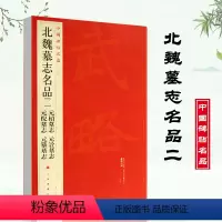[正版]北魏墓志名品二元桢墓志元倪元诠墓志元纂墓志中国碑帖名品34释文注释繁体旁注楷书毛笔字帖上海书画出版社